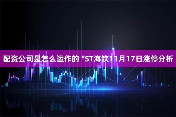 配资公司是怎么运作的 *ST海钦11月17日涨停分析